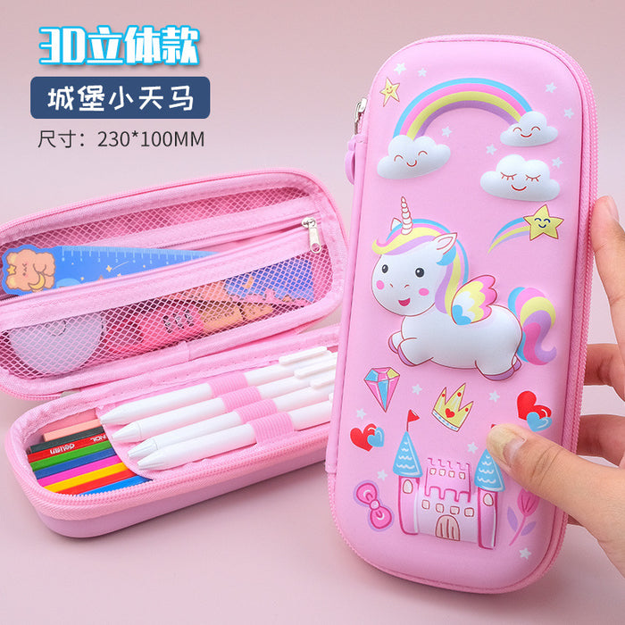 Wholesale pencil case EVA cartoon pencil case JDC-PC-mumiao001