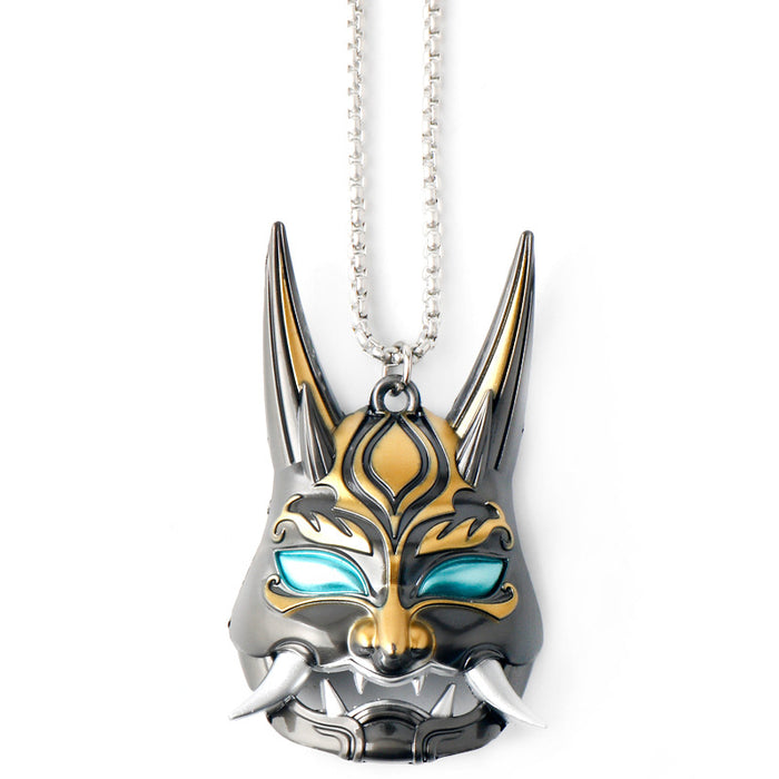 Jewelry WholesaleWholesale Peripheral Witch Heart Fire Alloy Necklace Keychain JDC-KC-AWen006 Keychains 艾文 %variant_option1% %variant_option2% %variant_option3%  Factory Price JoyasDeChina Joyas De China