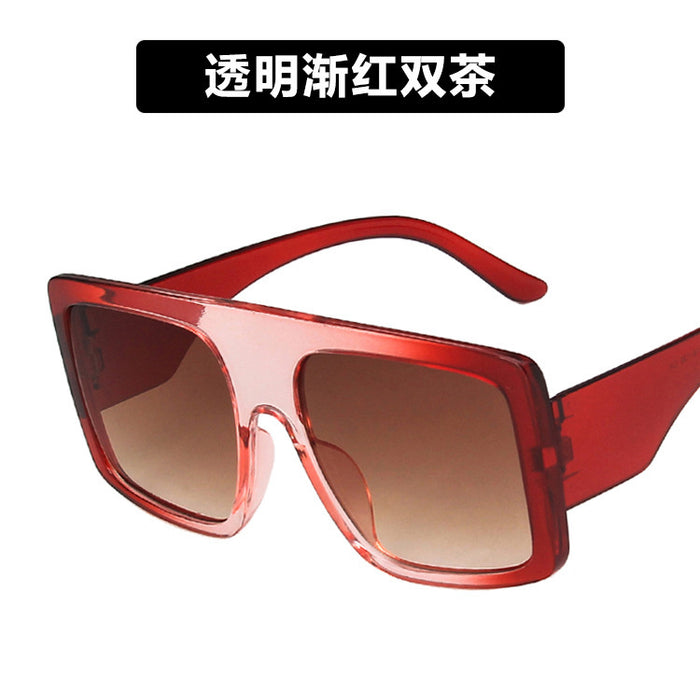 Wholesale Large Frame Sunglasses Mask Retro Personality Street Shooting JDC-SG-KD180