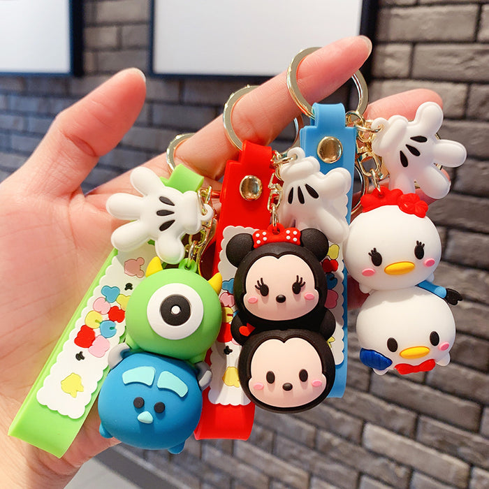 Wholesale Keychains For Backpacks Cartoon PVC Cute Keychain (M) JDC-KC-OShi020