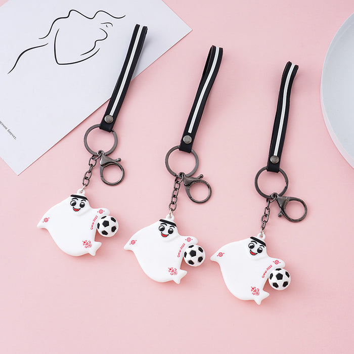 Wholesale Qatar World Cup Mascot Keychain JDC-KC-XiangY011