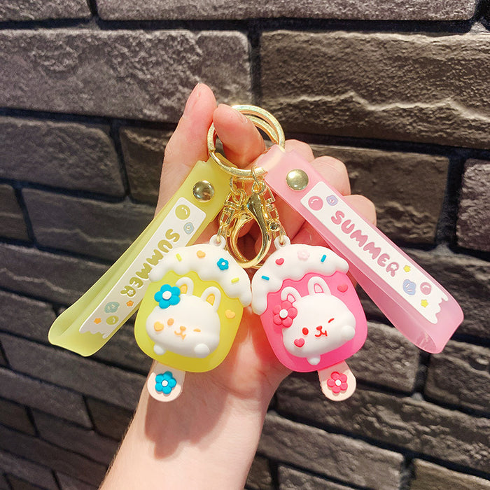 Wholesale keychain pvc pendant doll cute doll pendant JDC-KC-JCai030