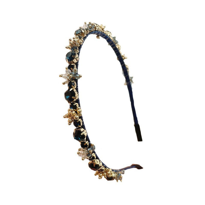 Jewelry WholesaleWholesale Vintage Rhinestone Hair Band JDC-HD-ZC003 Headband 智承 %variant_option1% %variant_option2% %variant_option3%  Factory Price JoyasDeChina Joyas De China