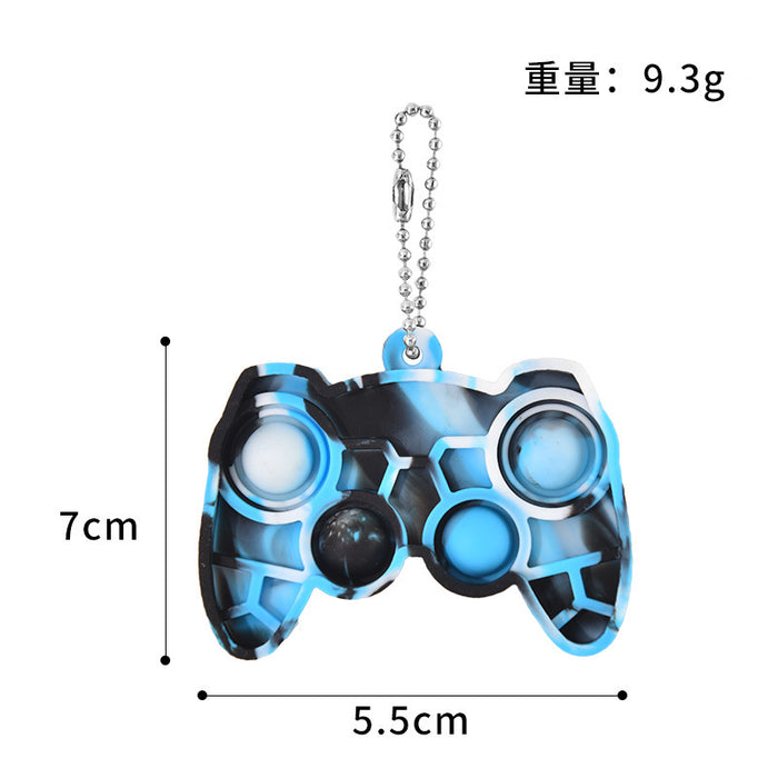 Jewelry WholesaleWholesale black silicone key chain JDC-FT-Bais007 fidgets toy 百思 %variant_option1% %variant_option2% %variant_option3%  Factory Price JoyasDeChina Joyas De China