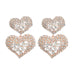 Jewelry WholesaleWholesale Multilayer Heart Shaped Alloy Color Rhinestone Earrings JDC-ES-JL944 Earrings 氿乐 %variant_option1% %variant_option2% %variant_option3%  Factory Price JoyasDeChina Joyas De China