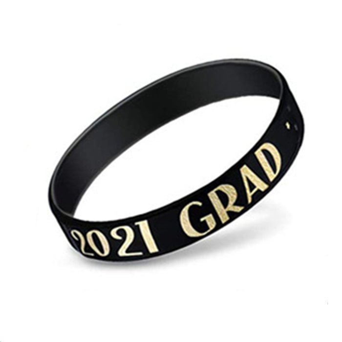 Jewelry WholesaleWholesale graduation season silicone bracelet JDC-BT-HanJ019 Bracelet 寒骏 %variant_option1% %variant_option2% %variant_option3%  Factory Price JoyasDeChina Joyas De China