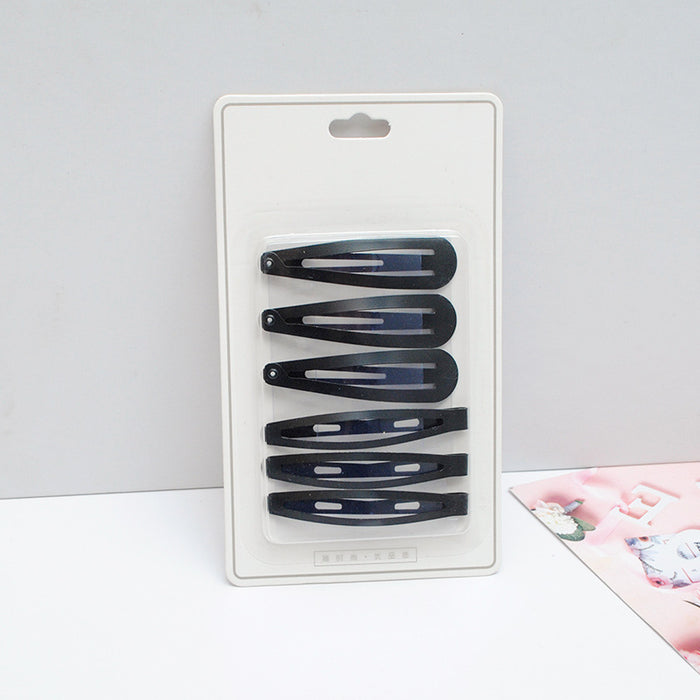 Wholesale Hair Clips Metal Black Classic bb Clips MOQ≥12 JDC-HC-JSa002