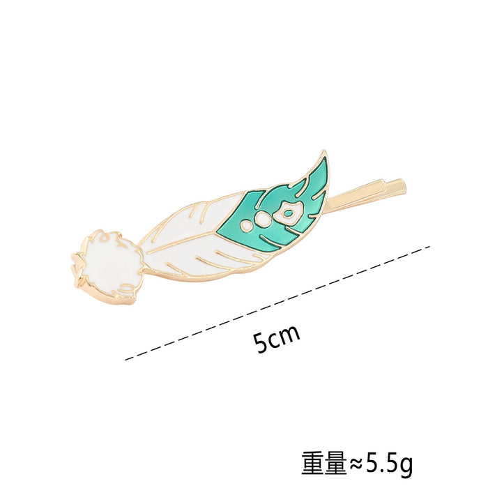 Jewelry WholesaleWholesale cartoon alloy hairpin bangs clip （F) JDC-HC-YunX010 Hair Clips 允贤 %variant_option1% %variant_option2% %variant_option3%  Factory Price JoyasDeChina Joyas De China