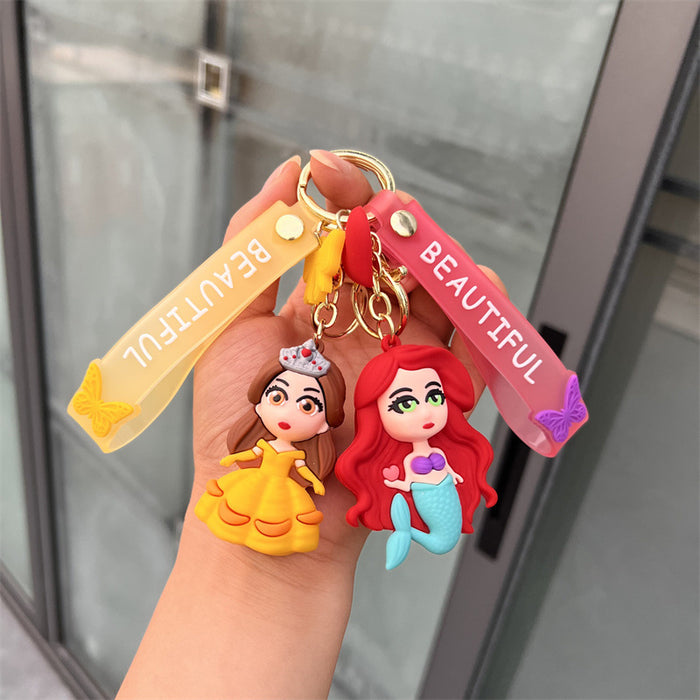 Wholesale Keychain Silicone Cute Cartoon MOQ≥2 (M) JDC-KC-JBao001