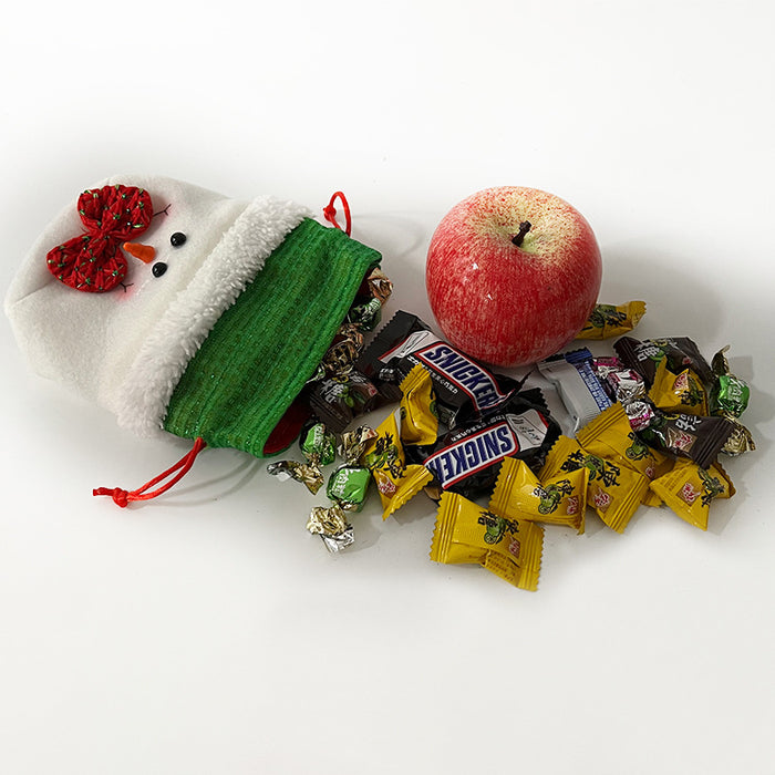 Wholesale Gift Box Christmas Apple Bag Round Bunch Mouth Gift Bag MOQ≥2 JDC-GB-QiaoC002