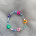 Jewelry WholesaleWholesale Color Crystal Soft Pottery Sunflower Smiley Stretch Bracelet JDC-BT-LiX009 Bracelet 利兴 %variant_option1% %variant_option2% %variant_option3%  Factory Price JoyasDeChina Joyas De China