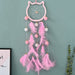 Jewelry WholesaleWholesale Feather Iron Hoop Hairball Ribbon Dreamcatcher JDC-DC-JunX003 Dreamcatcher 俊贤 %variant_option1% %variant_option2% %variant_option3%  Factory Price JoyasDeChina Joyas De China