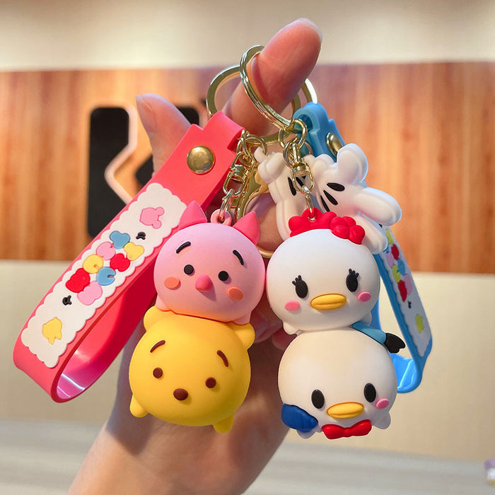 Wholesale Keychain PVC Cartoon Cute Pendant Doll Ornament JDC-KC-JG251