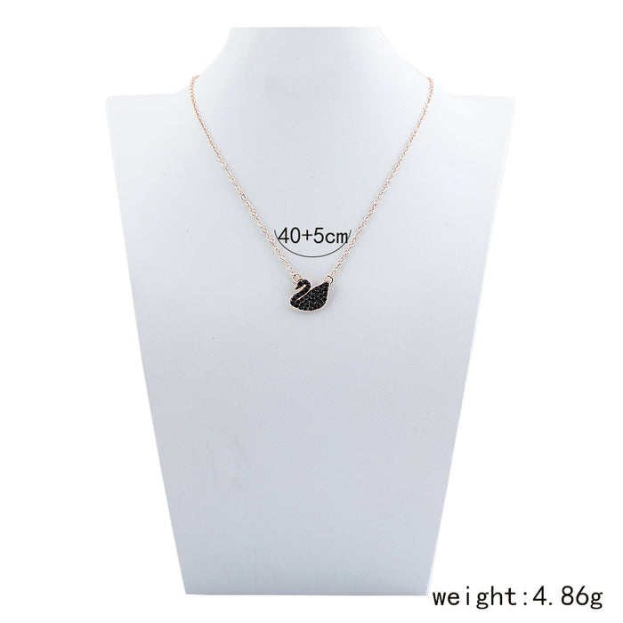 Jewelry WholesaleWholesale Swan personalized street shot Necklace MOQ≥2 JDC-NE-YiD012 necklaces 宜达 %variant_option1% %variant_option2% %variant_option3%  Factory Price JoyasDeChina Joyas De China