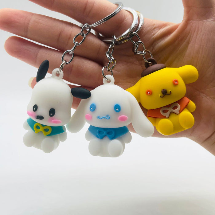 Wholesale Keychains PVC Cartoon Cute (M) JDC-KC-XiangY038