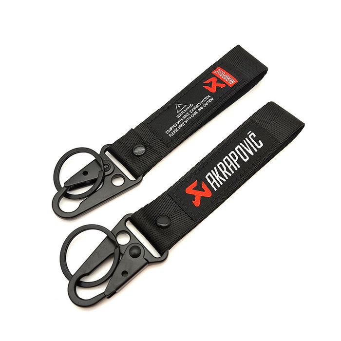 Jewelry WholesaleWholesale Embroidered Webbing Lanyard Motorcycle Keychain JDC-KC-TuoH004 Keychains 拓海 %variant_option1% %variant_option2% %variant_option3%  Factory Price JoyasDeChina Joyas De China