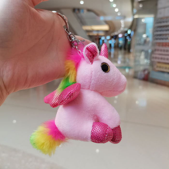 Wholesale cartoon doll keychain plush toys JDC-KC-KXing001