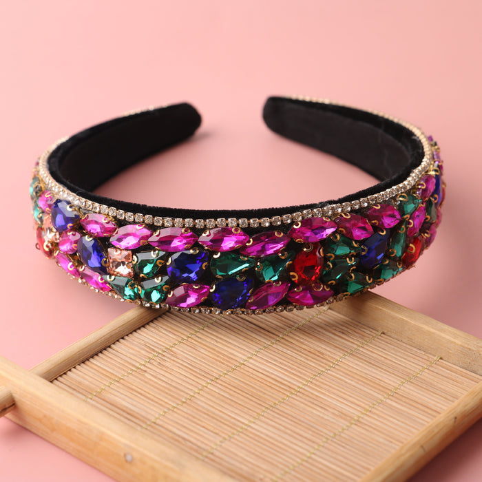 Jewelry WholesaleWholesale big name crystal baroque full diamond headband JDC-HD-Guib001 Headband 贵本 %variant_option1% %variant_option2% %variant_option3%  Factory Price JoyasDeChina Joyas De China