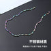 Jewelry WholesaleWholesale colorful vacuum -plated melon seed chain stainless steel necklace MOQ≥5 JDC-NE-pengshi001 Necklaces 鹏仕 %variant_option1% %variant_option2% %variant_option3%  Factory Price JoyasDeChina Joyas De China