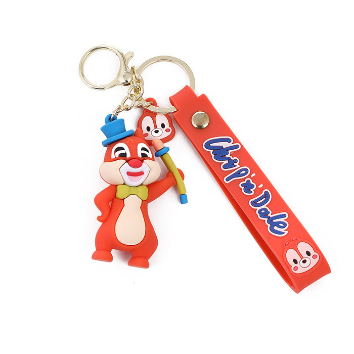 Wholesale Keychain Silicone Cute Cartoon Pendant MOQ≥2 (M) JDC-KC-ZhenT003