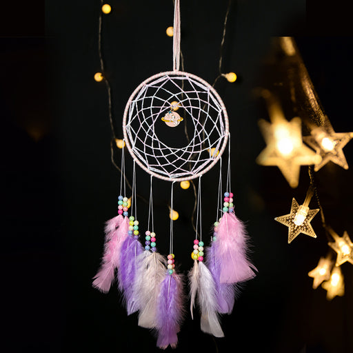 Jewelry WholesaleWholesale Feather Iron Hoop Dreamcatcher JDC-DC-LZ046 Dreamcatcher 联缀 %variant_option1% %variant_option2% %variant_option3%  Factory Price JoyasDeChina Joyas De China