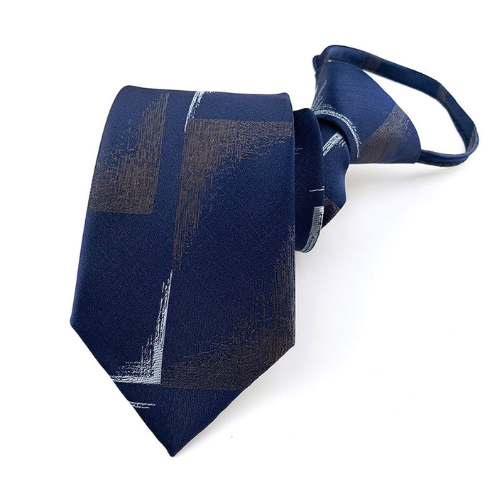 Wholesale Polyester Silk Zipper Tie JDC-TIE-YonF007