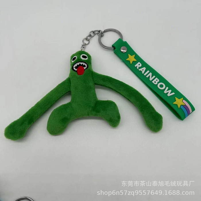 Wholesale Keychains Soft Toy Rainbow Cute Cartoon (M) MOQ≥5 JDC-KC-TaiXu001