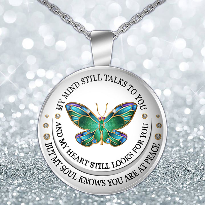 Jewelry WholesaleWholesale Hummingbird Butterfly Dragonfly Time Gemstone Necklace MOQ≥3 JDC-NE-HaoH001 Necklaces 豪瀚 %variant_option1% %variant_option2% %variant_option3%  Factory Price JoyasDeChina Joyas De China