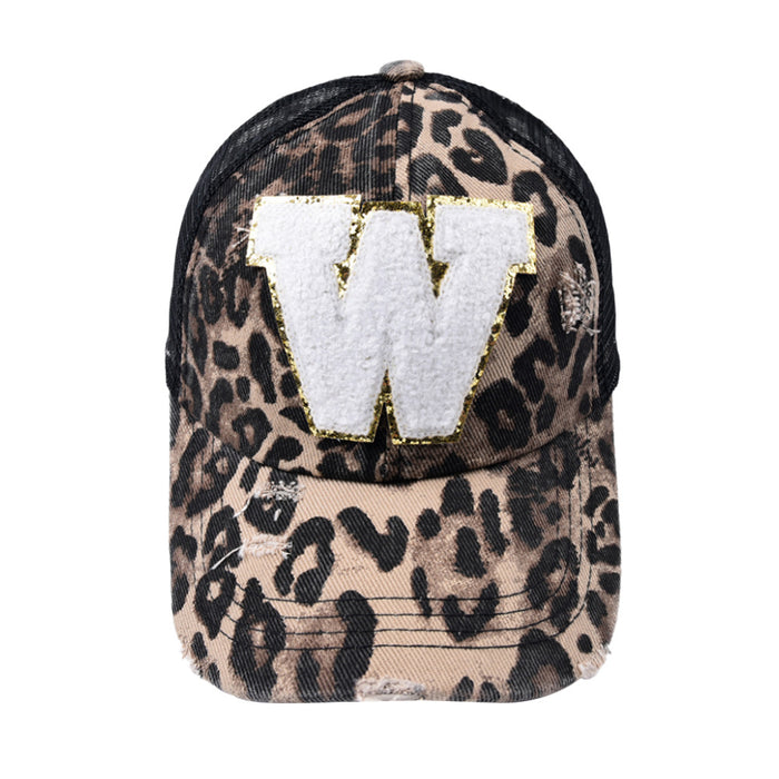 Wholesale Letter Baseball Cap Cotton Mesh Cap MOQ≥2 JDC-FH-WenR002