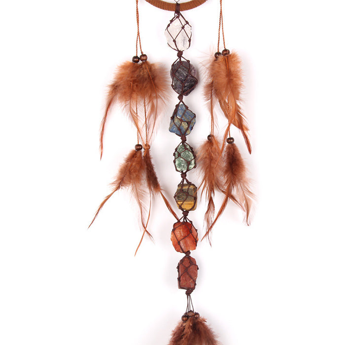 Wholesale Woven Dreamcatcher Pop Boho MOQ≥2 JDC-DC-FengH010