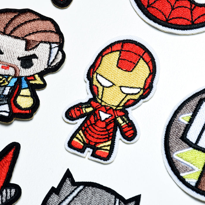 Wholesale Fabric Cartoon Badge Clothing Ironing Patch Embroidery Cloth Sticker JDC-EBY-Lide013