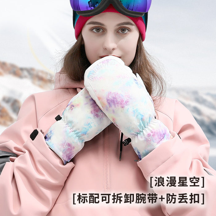 Wholesale Gloves Polyester Waterproof Warm Outdoor Ski Bag Finger Touch Screen JDC-GS-XiJL003