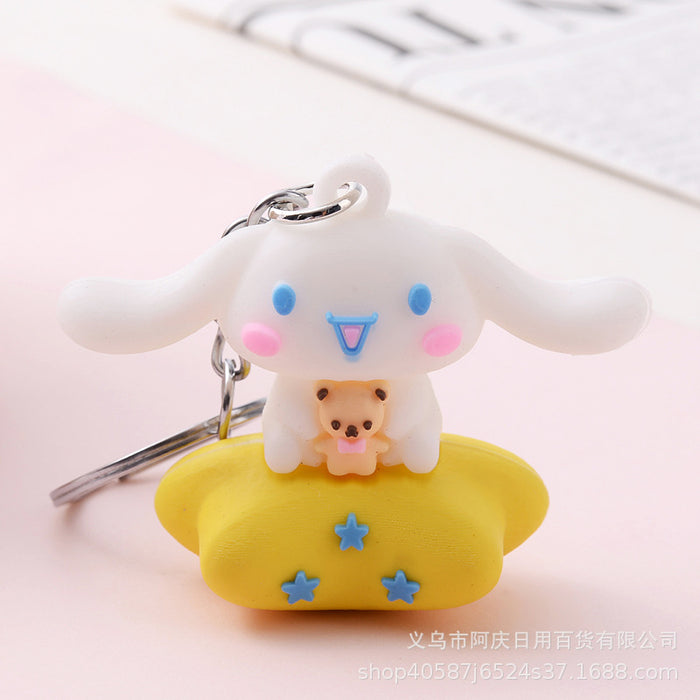 Wholesale Keychains PVC Cartoon Creative Cute MOQ≥4 JDC-KC-KeQ002