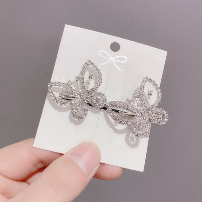 Jewelry WholesaleWholesale Bow Knot Diamond Simple Duck Bill Hair Clip JDC-HC-Muran003 Hair Clips 慕苒 %variant_option1% %variant_option2% %variant_option3%  Factory Price JoyasDeChina Joyas De China