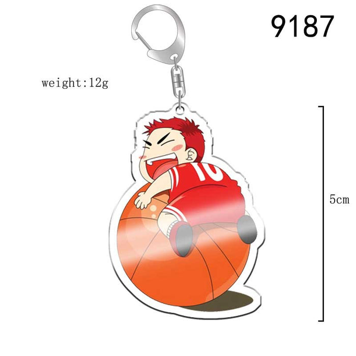 Wholesale Anime Acrylic Slam Dunk Keychain (M) MOQ≥2 JDC-KC-XCai012