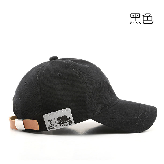 Wholesale spring and summer patched curved brim baseball cap sunscreen shading MOQ≥2 JDC-FH-TLa007