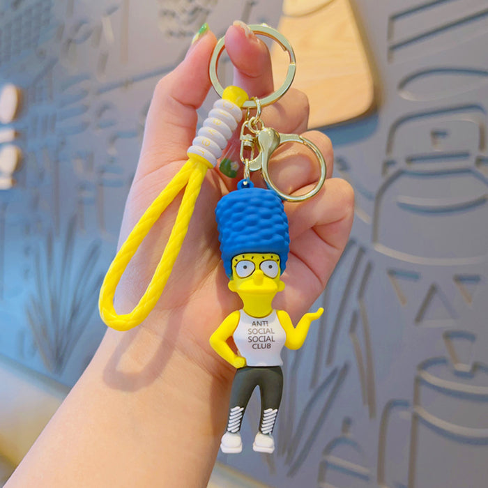 Wholesale Keychains PVC Alloy Cute Cartoon Anime MOQ≥2 JDC-KC-YDao052