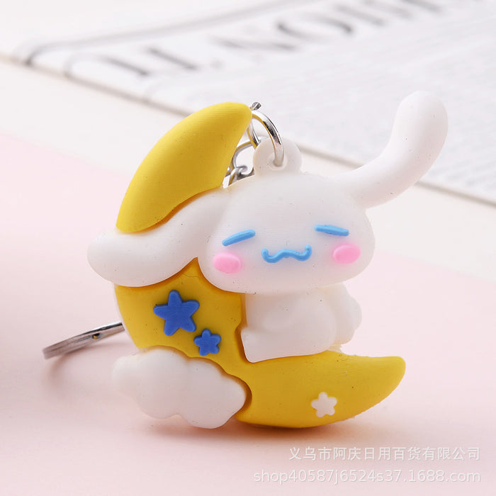 Wholesale Keychains PVC Cartoon Creative Cute MOQ≥4 JDC-KC-KeQ002