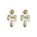 Jewelry WholesaleWholesale high sense bow water drop pearl earrings JDC-ES-AIS003 Earrings 艾珊 %variant_option1% %variant_option2% %variant_option3%  Factory Price JoyasDeChina Joyas De China