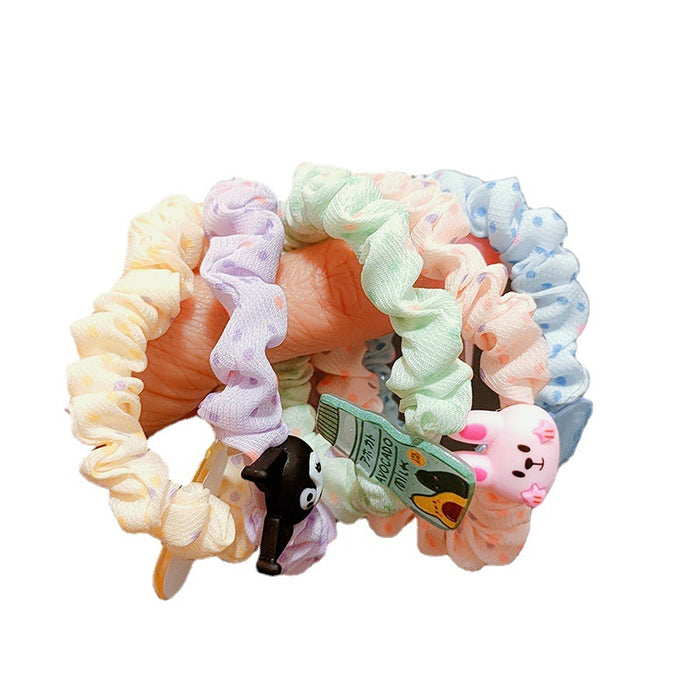 Jewelry WholesaleWholesale pleated cloth cartoon children's high elastic ball Hair Scrunchies JDC-HS-HD001 Hair Scrunchies 汉登 %variant_option1% %variant_option2% %variant_option3%  Factory Price JoyasDeChina Joyas De China