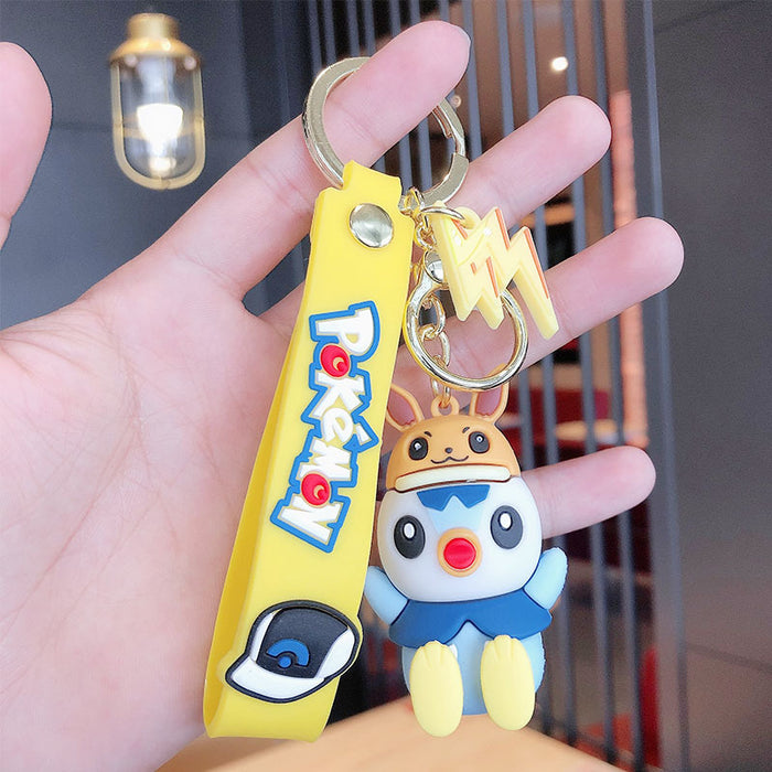 Jewelry WholesaleWholesale cartoon doll silicone keychain (F) JDC-KC-FeiRun055 Keychains 飞润 %variant_option1% %variant_option2% %variant_option3%  Factory Price JoyasDeChina Joyas De China