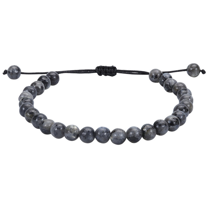 Wholesale Bracelet Volcanic Stone Onyx Stone Crystal Braided Bracelet MOQ≥2 JDC-BT-YIYe038