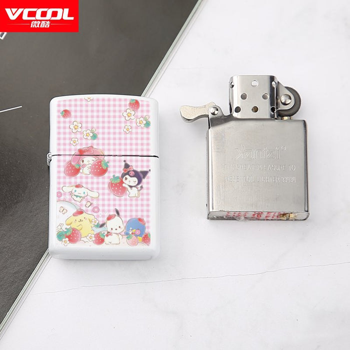 Wholesale Lighter Case Iron Cute Cartoon Pattern MOQ≥2  (S) JDC-LC-WKu003