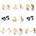 Jewelry WholesaleWholesale skates sports soccer basketball stainless steel earrings MOQ≥2 JDC-ES-MOSHU001 Earrings 舒莫 %variant_option1% %variant_option2% %variant_option3%  Factory Price JoyasDeChina Joyas De China