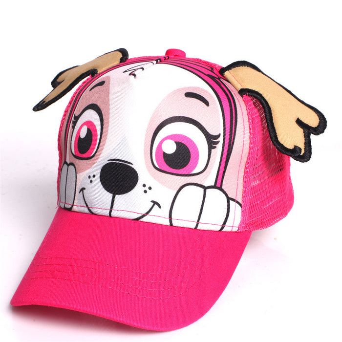 Wholesale kids baseball cap cartoon puppy hip hop cap JDC-FH-WuF004