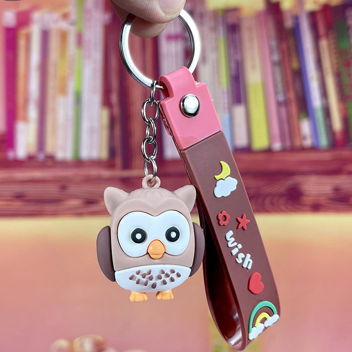 Wholesale keychain pvc cartoon cute bag accessories MOQ≥2 JDC-KC-MQu009