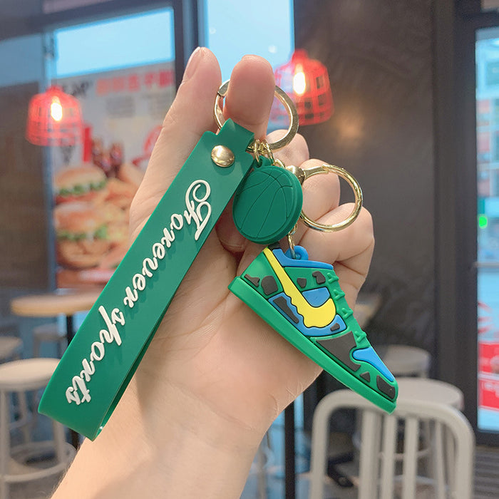 Wholesale Ornament Car Wholesale Cute Soft Rubber Key Chain MOQ≥2 (F) JDC-KC-JCai021