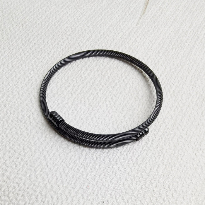 Wholesale Stainless Steel Bracelet Charriol Bangle MOQ≥2 JDC-BT-ChengG001