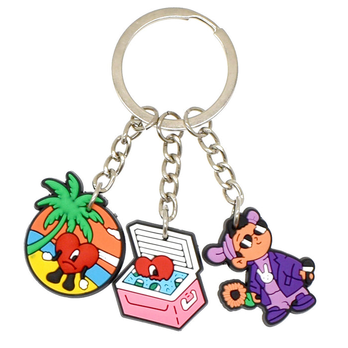 Wholesale Keychain PVC Cute Cartoon Pendant MOQ≥10 (M) JDC-KC-BZYH007