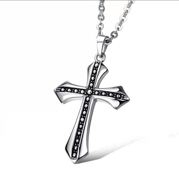 Wholesale Necklaces Alloy Crosses Men's Religion JDC-NE-JYS055